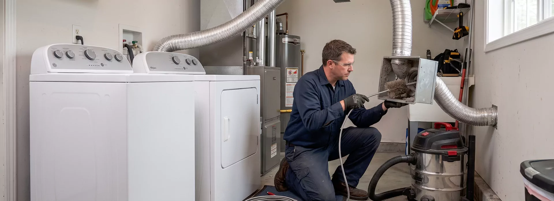 Dryer Vent Booster Fan Cleaning Longview, TX