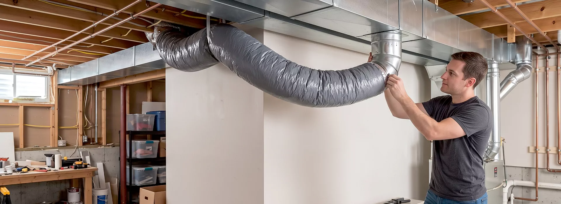 Dryer Vent Hose Installation in Longview, Texas
