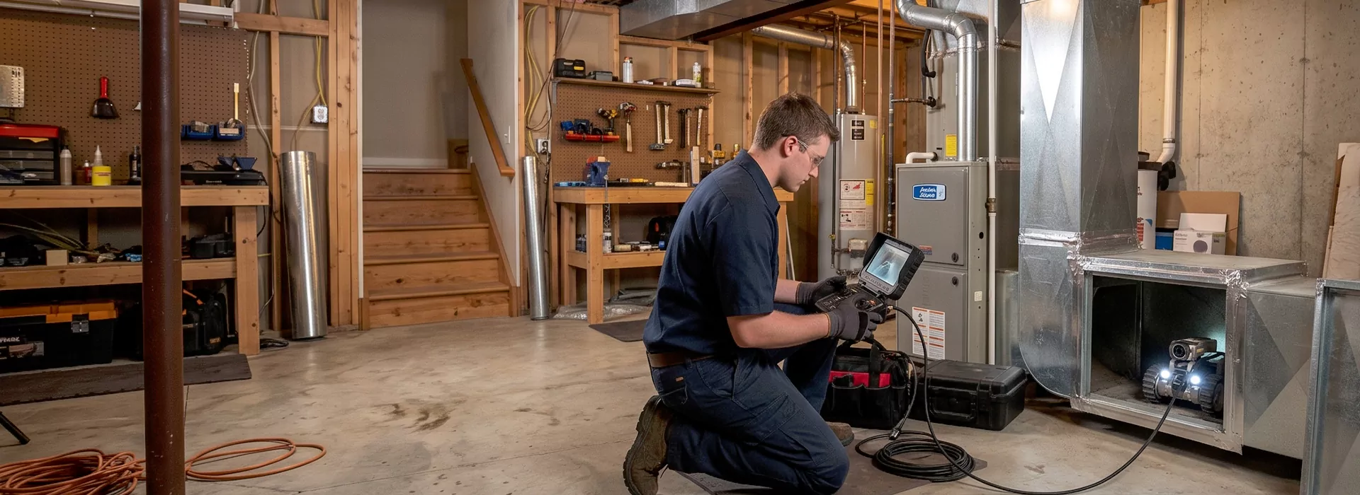 Robotic Duct Inspection Longview, Texas