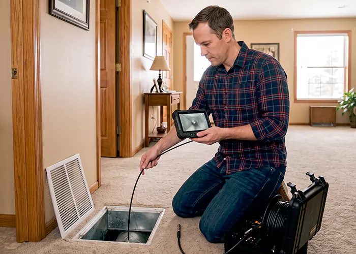 Certified Duct Camera Inspection Company in Longview, TX