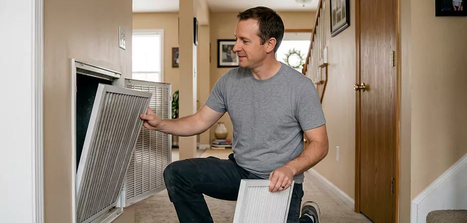 AC Air Filter Replacement in Longview, TX
